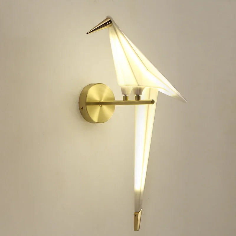 LED Bird Wall Lamp