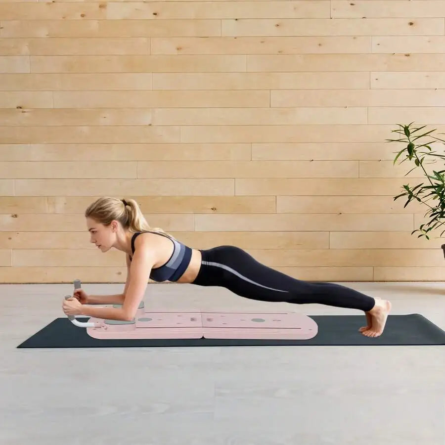 Pilates Board With Resistance Bands