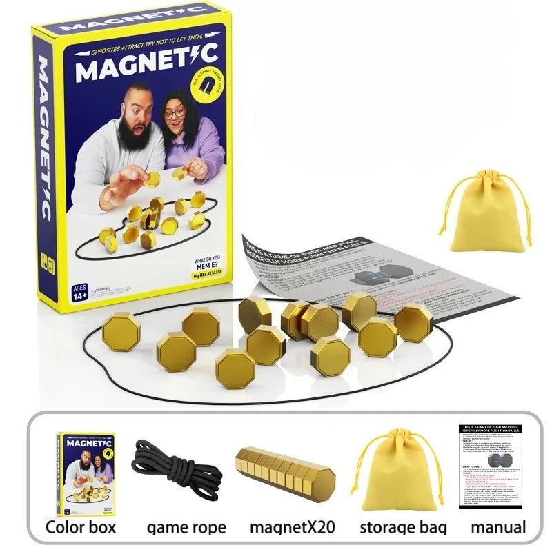 Magnetic Stones Board Game for Kids & Adults