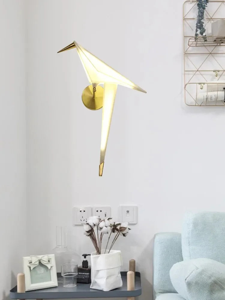 LED Bird Wall Lamp