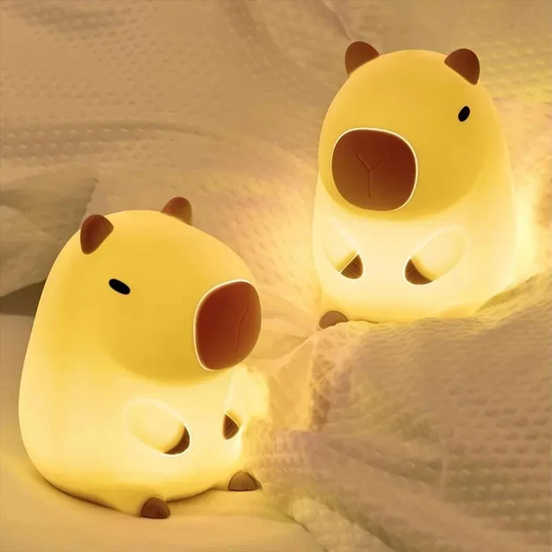 Cute Capybara Night Light