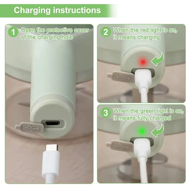 Powerful rechargeable motor