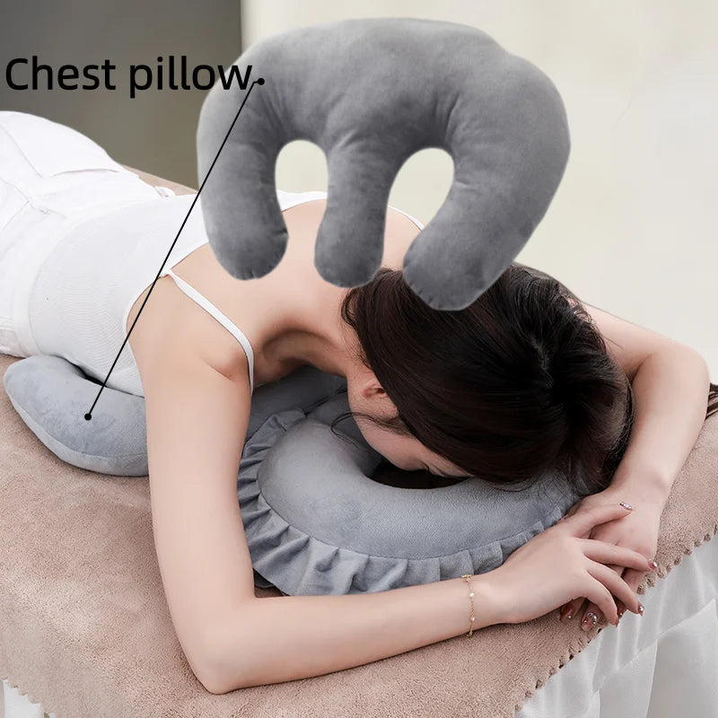 Salon Chest Support Pillow for Massage Bed & Spa