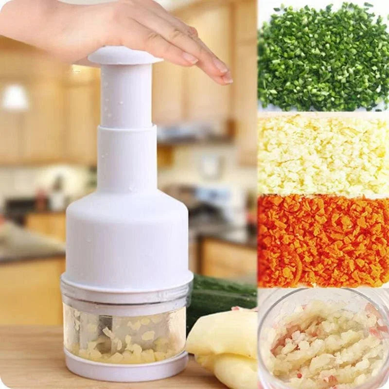Stainless Steel Garlic Press