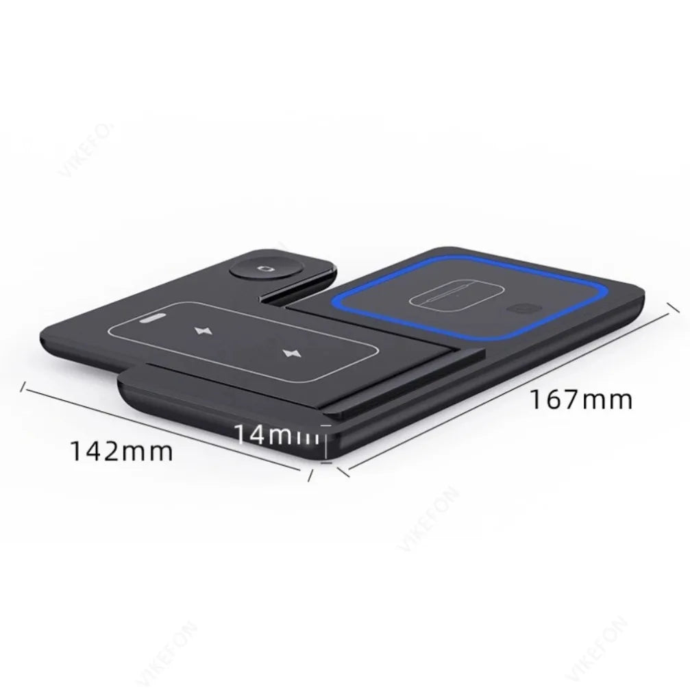 3 in 1 Wireless Charging Station for iPhone Apple Watch AirPods
