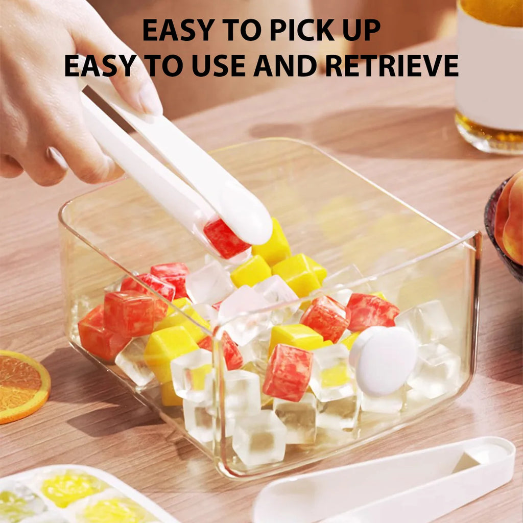 Ice Cube Maker With Storage Box