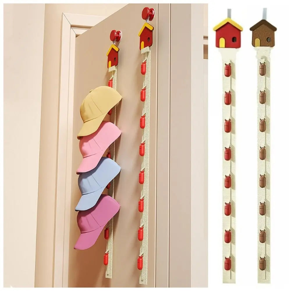 No Drill Hat Rack for Baseball Caps