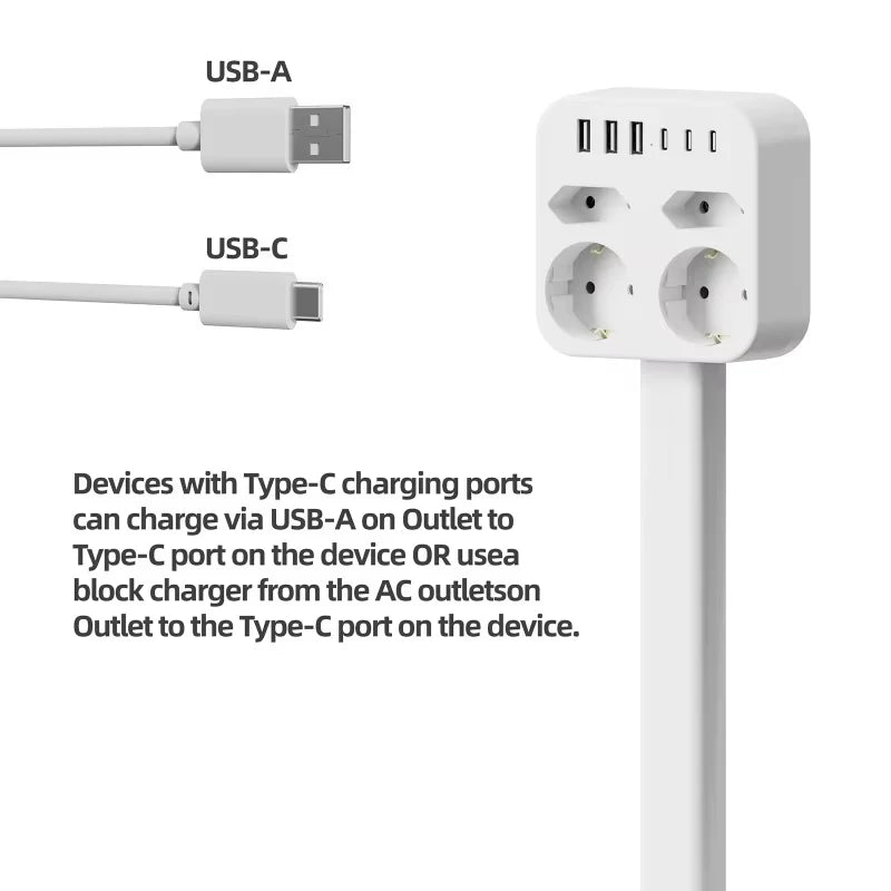 Outlet Extender With USB