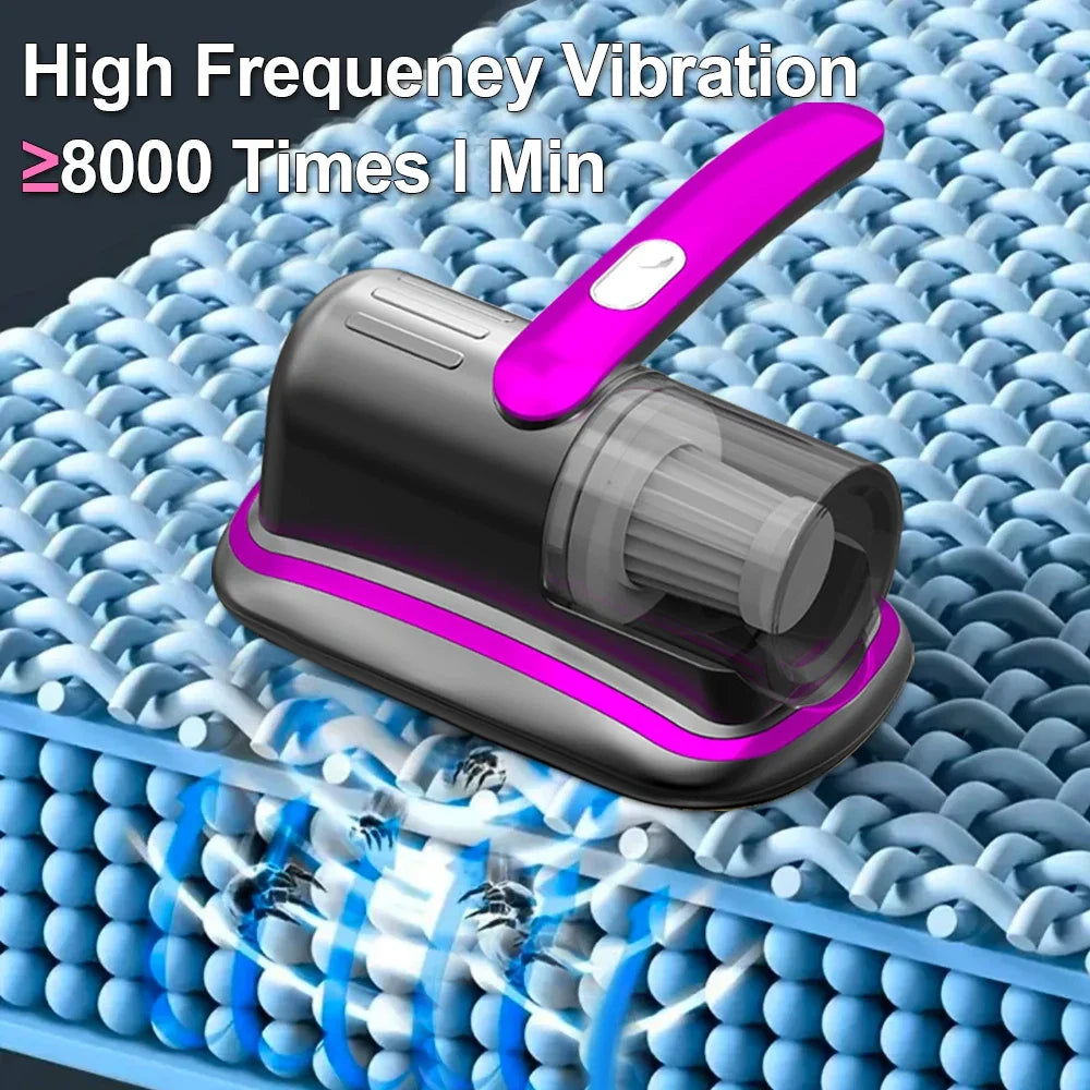 Cordless Mattress Vacuum Cleaner UV-C HEPA Filter