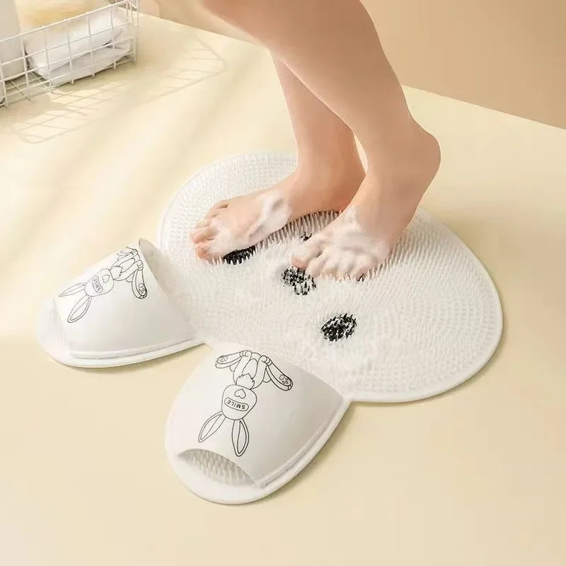 Anti Slip Shower Foot Scrubber Mat