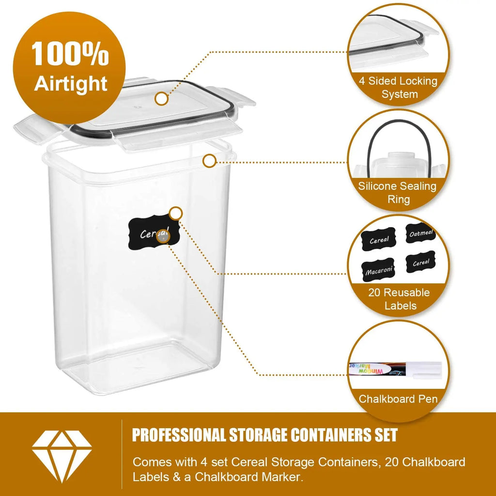 Airtight Food Storage Containers Set