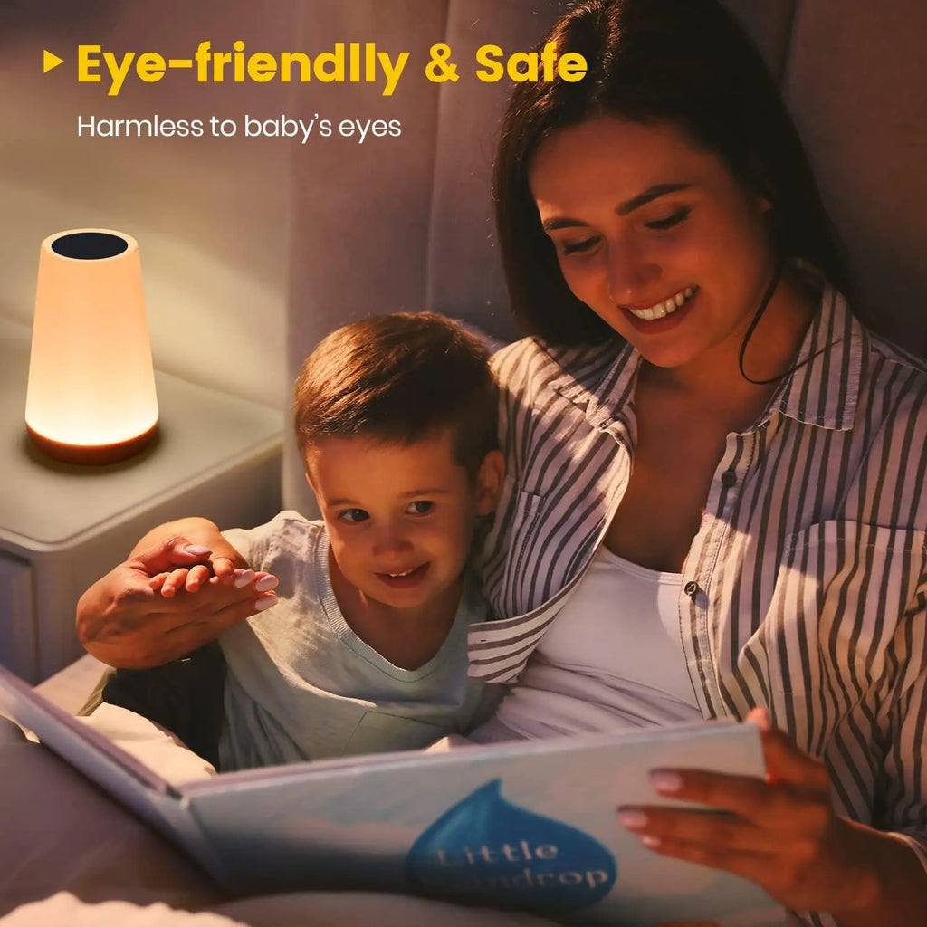 Rechargeable RGB Touch Night Light with Remote