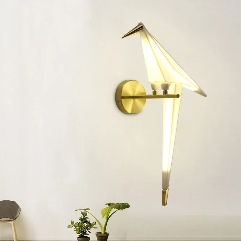 LED Bird Wall Lamp