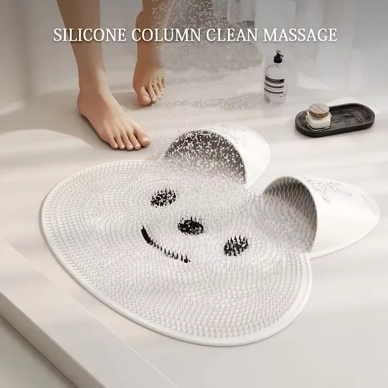 Anti Slip Shower Foot Scrubber Mat
