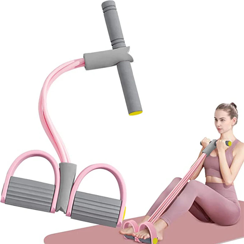 Resistance Bands With Pedal