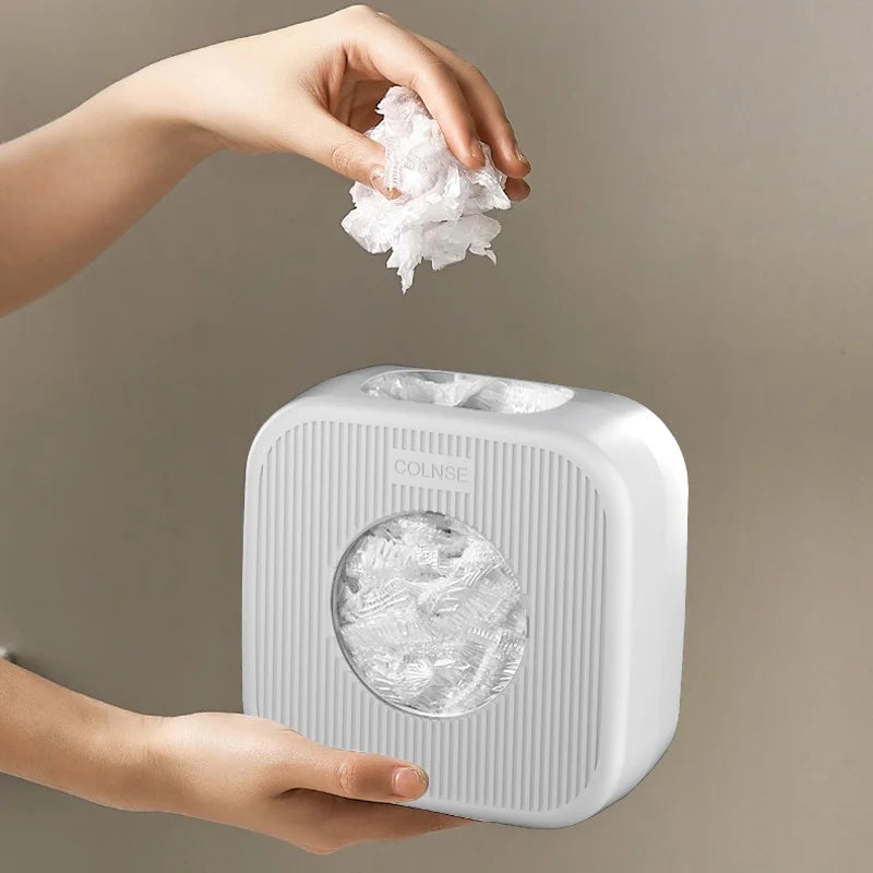 New Household Small Item Storage Box Tissue Paper Cling Film Cling Bag Storage Rack Suitable For Use In Kitchens And Bathrooms