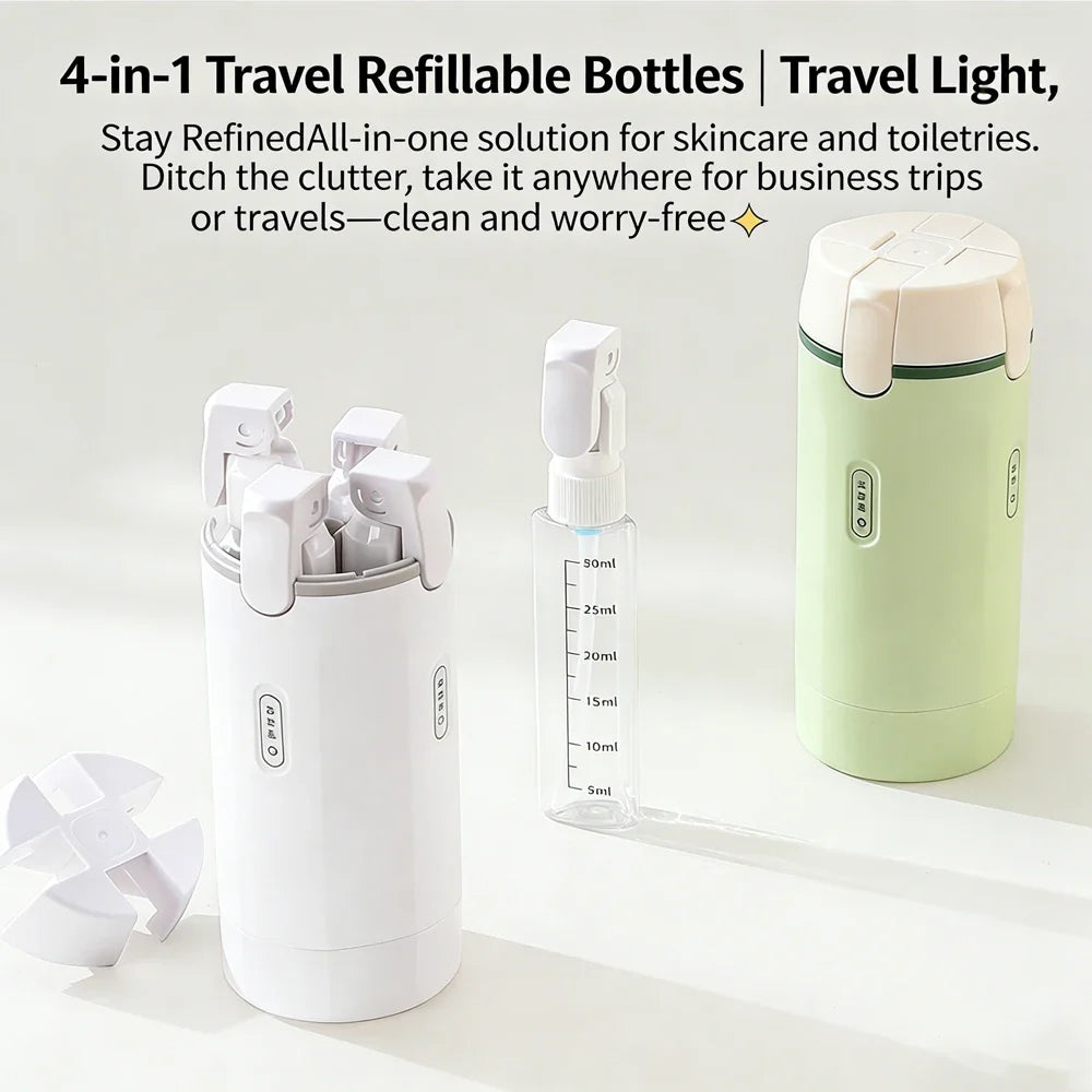 4-in-1 Travel Bottles