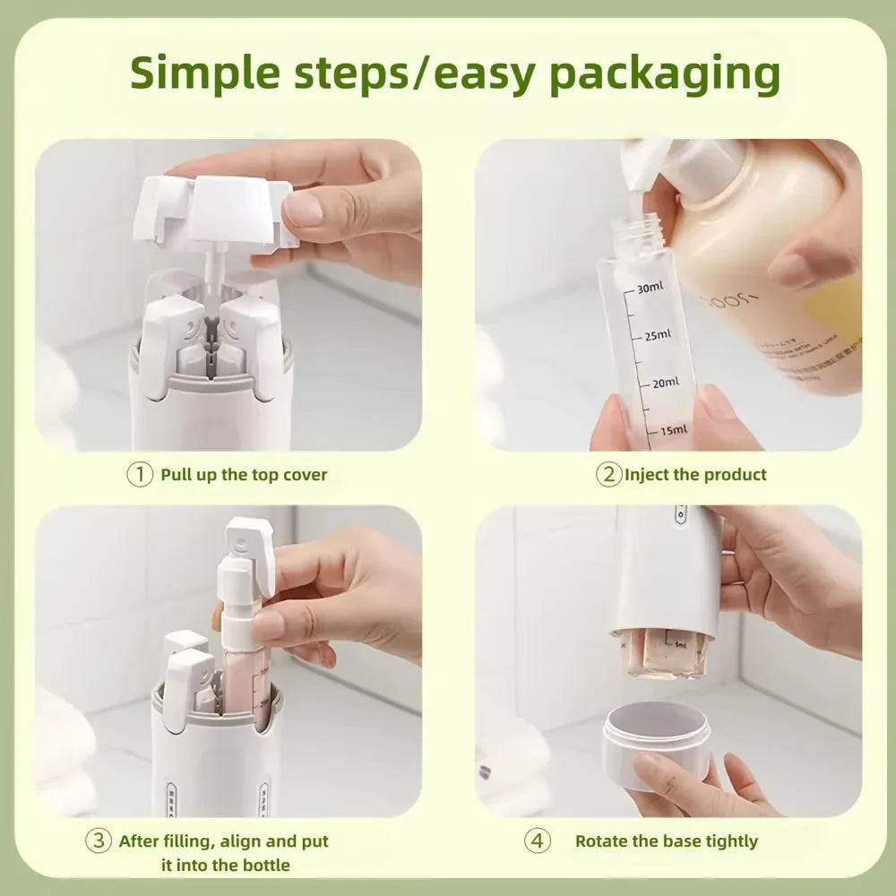 4-in-1 Travel Bottles