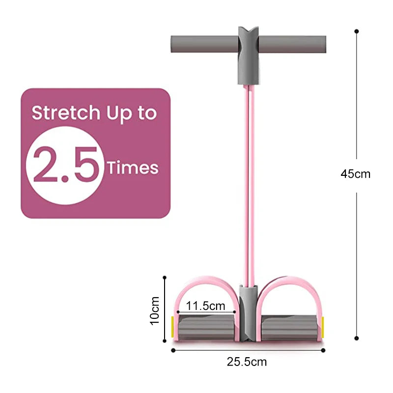 Resistance Bands With Pedal