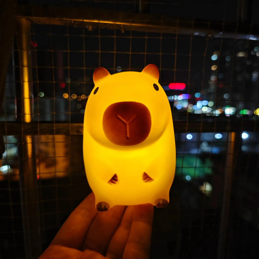 Cute Capybara Night Light