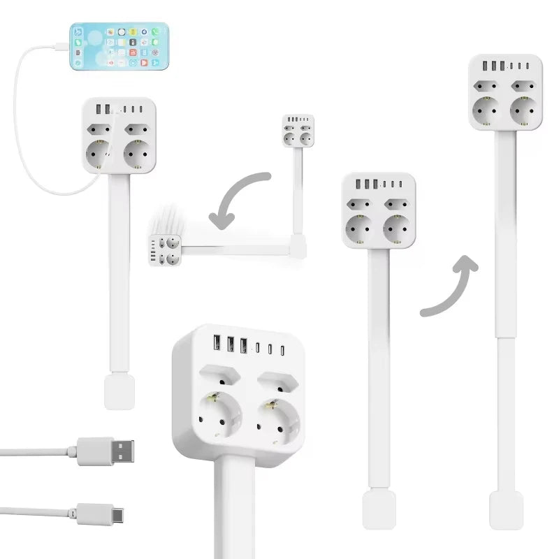 Outlet Extender With USB
