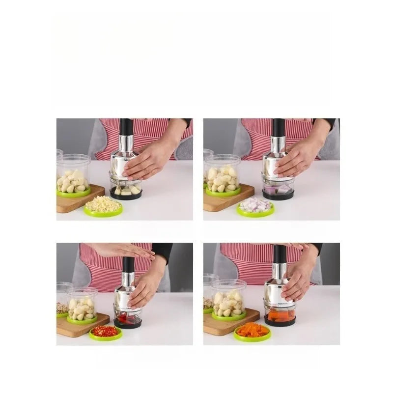 Stainless Steel Garlic Press
